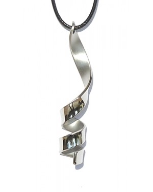  pendente spirale acciaio inox mod. 2